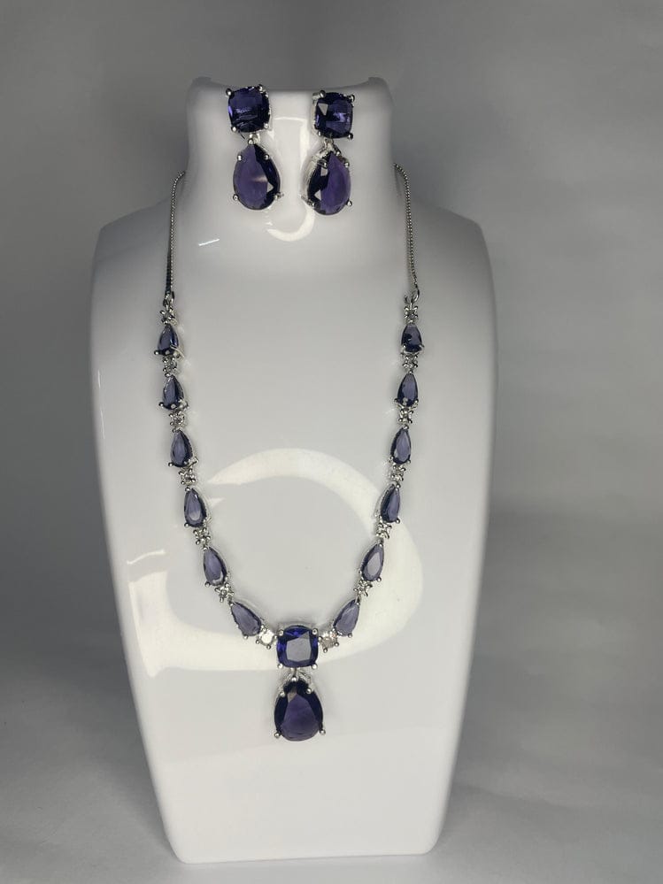 Premium Zircon Necklace Set