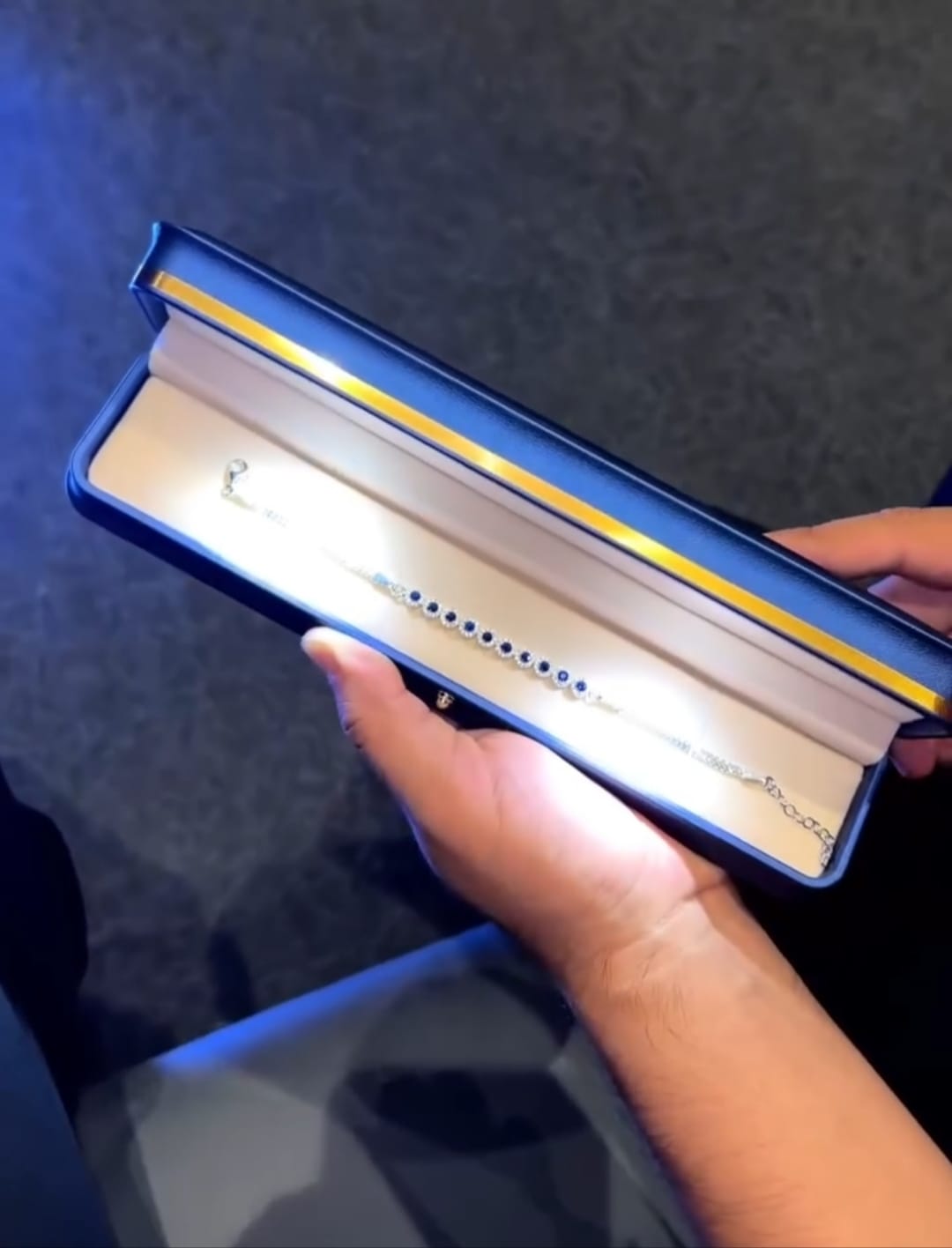 Italian Blue Bracelet