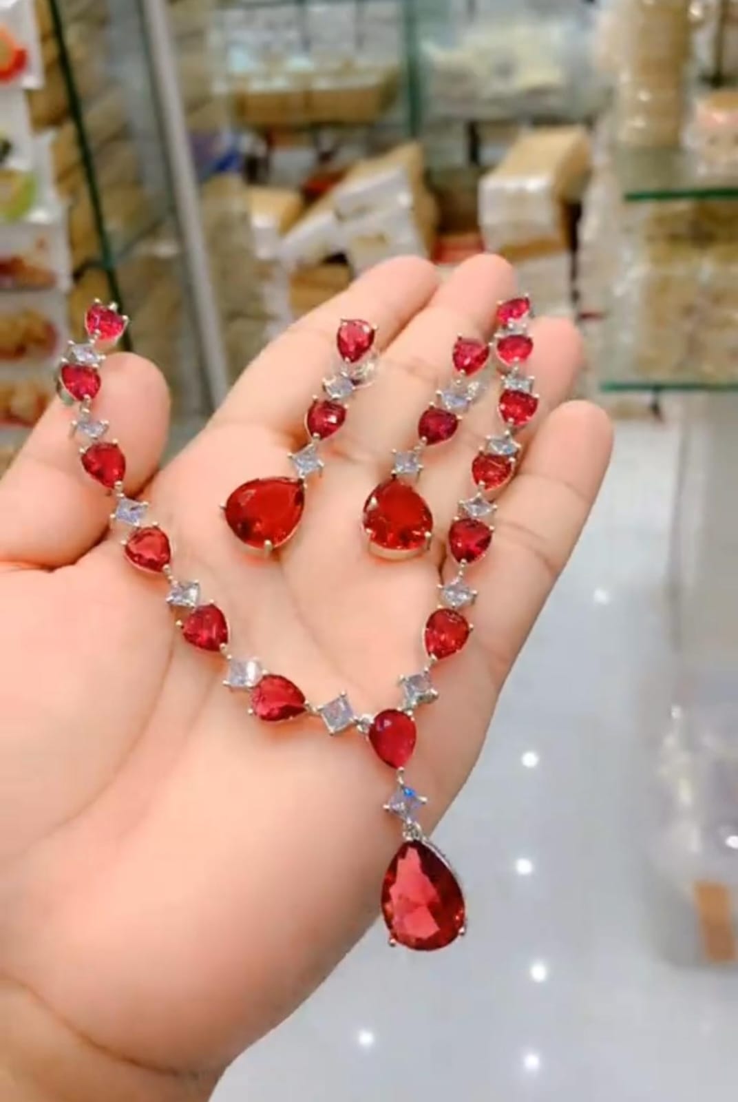 American Zircon Stone Set