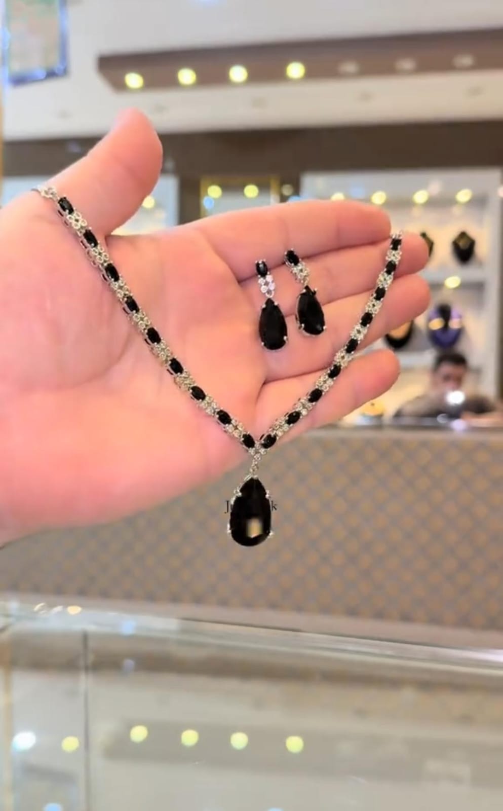 Premium Zircon Necklace Set